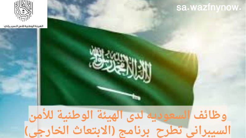 وظائف السعوديه لدى الهيئة الوطنية للأمن السيبراني تطرح برنامج (الابتعاث الخارجي) 6 وظائف السعوديه لدى الهيئة الوطنية للأمن السيبراني تطرح برنامج (الابتعاث الخارجي)