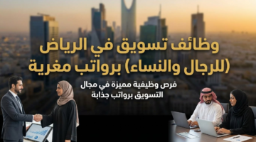 وظائف تسويق في الرياض