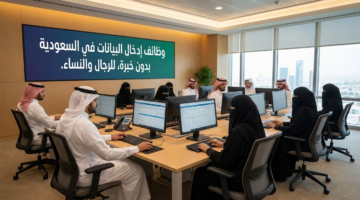 وظائف مدخل بيانات بدون خبرة